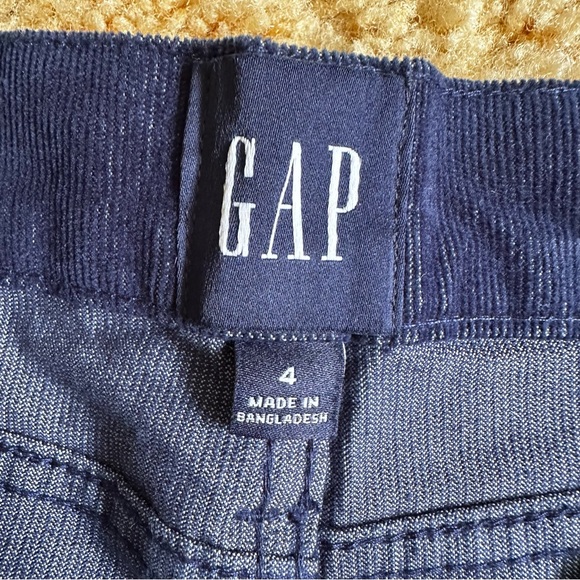 Gap NWT Corduroy Blue Shorts Size 4 - Picture 4 of 5